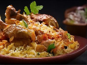Chicken biryani